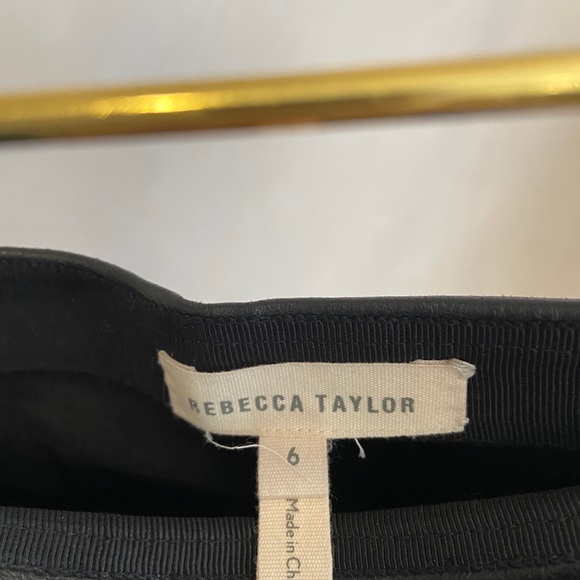 Rebecca Taylor Vegan Leather Skirt - Picture 4 of 5